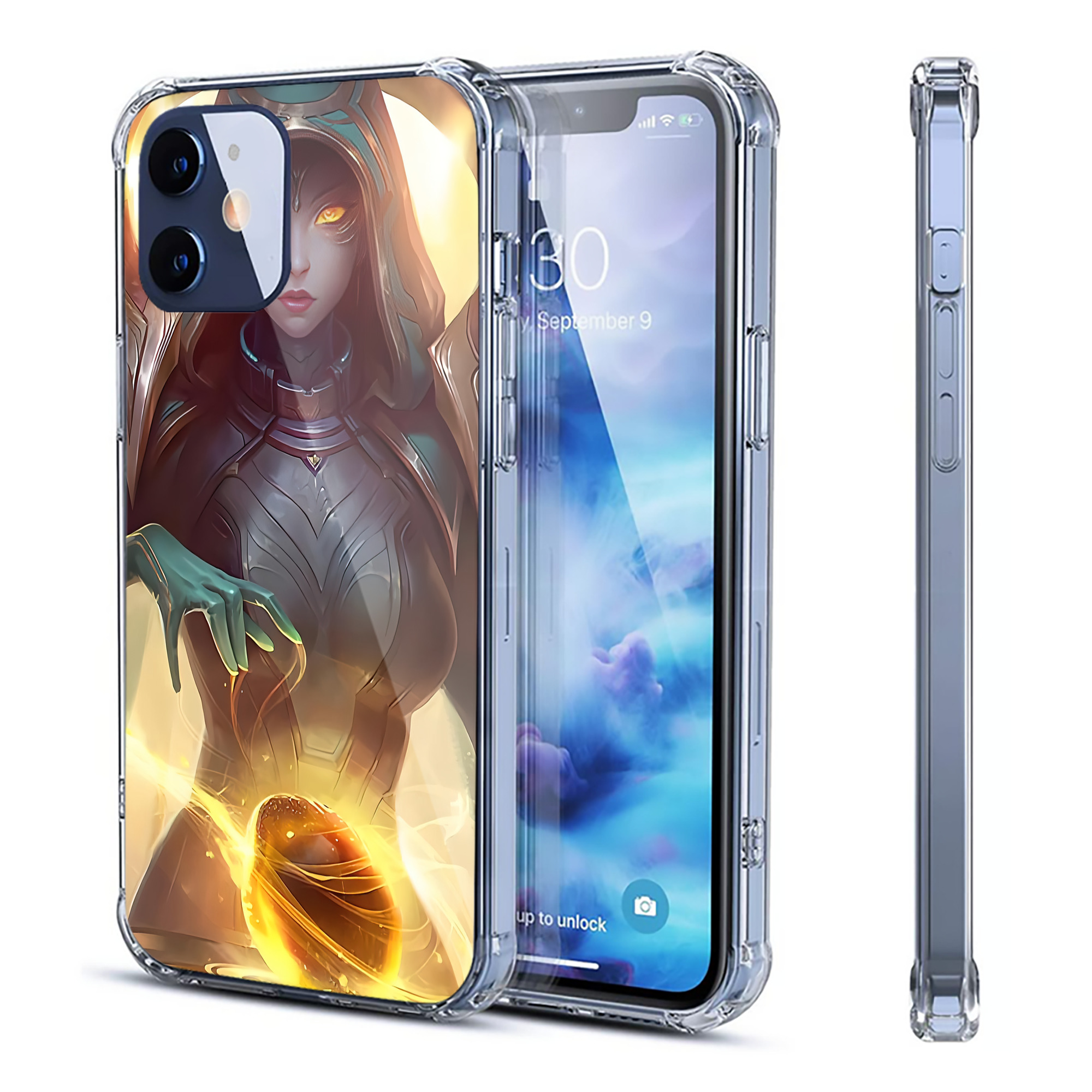 （画像用） リーグ・オブ・レジェンド League of Legends LOL 【iPhone 12シリーズ対応】透明スマホケース（クリアソフトケース）